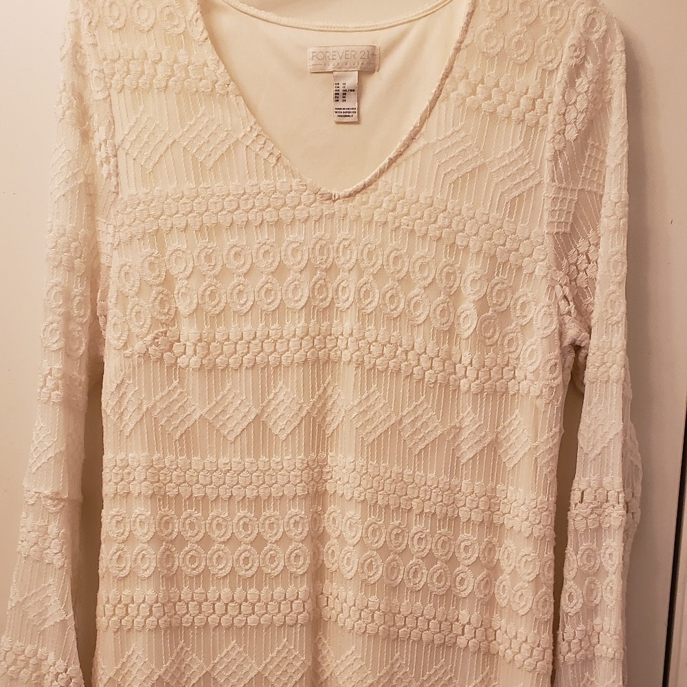 Long-Sleeved Shift Dress